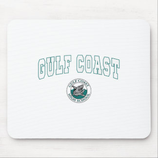Gulf Coast High School Sharks C2_1 Mouse Pad