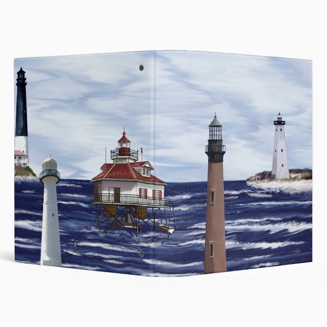 Gulf Coast lighthouses Binder (Background)