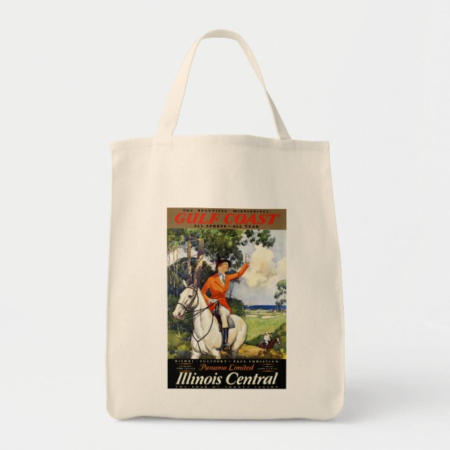 Gulf Coast ~ Panama Limited Tote Bag (Front)