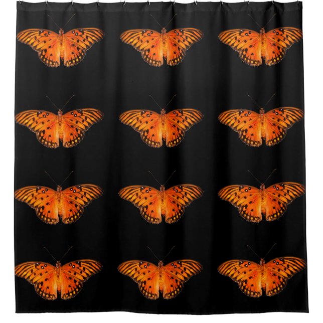 Gulf fritillary or passion butterfly (Front)