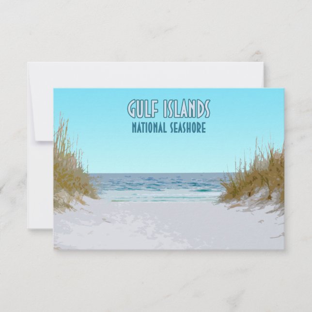 Gulf Islands National Seashore Mississippi Florida (Front)