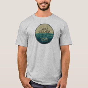 Gulf Islands National Seashore Ocean Birds T-Shirt