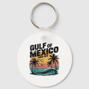 Gulf Mexico, Gulf Of Usa America Est 2025 Keychain