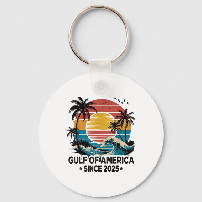 Gulf Mexico  Keychain (Front)