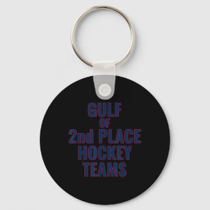 Gulf Of 2nd Place Hockey Teams Support Canada Keychain