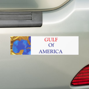 GULF OF AMERICA  BUMPER STICKER