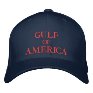GULF OF AMERICA EMBROIDERED HAT