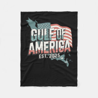 Gulf Of America Est 2025 1 Fleece Blanket