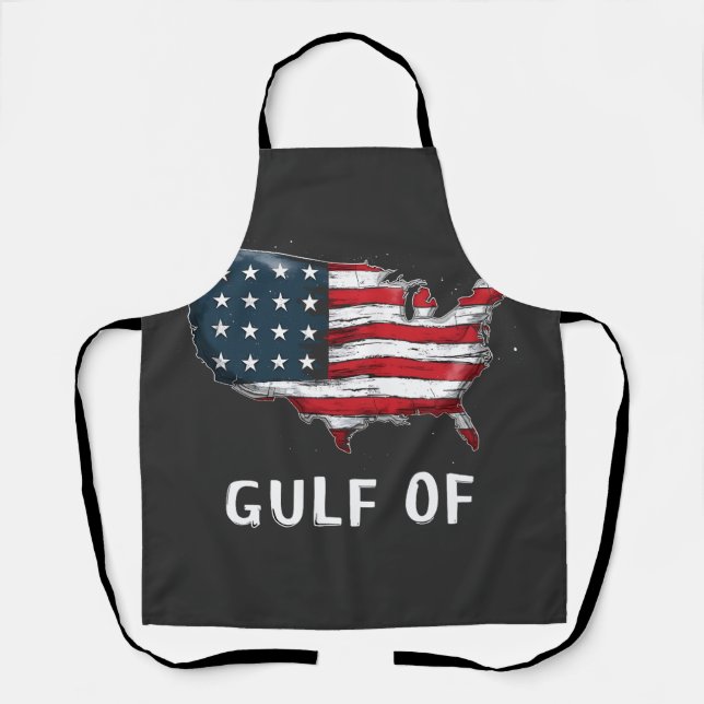 Gulf Of America Funny Trump East Cost Mexico  Apron (Front)