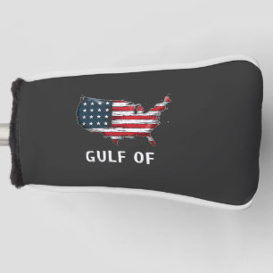 Gulf Of America Funny Trump East Cost Mexico  Golf Head Cover