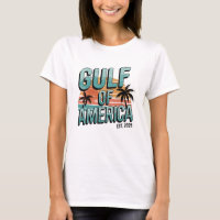 Gulf of America Retro Beach Sunset Design EST 2025