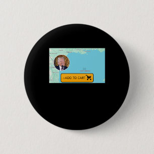 Gulf Of America Trump 2 Inch Round Button