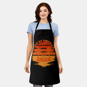 Gulf of America vintage American patriotic Apron