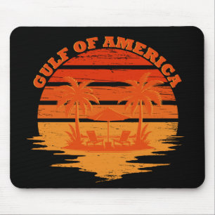 Gulf of America vintage American patriotic design Mouse Pad