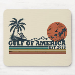 Gulf of America vintage patriotic design Mouse Pad