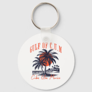 Gulf Of Cuba Usa Mexico Keychain