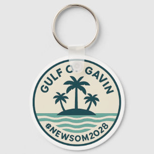 Gulf of Gavin 2028 Newsom Keychain