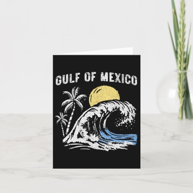 Gulf Of Mexico 12  Card (Front)