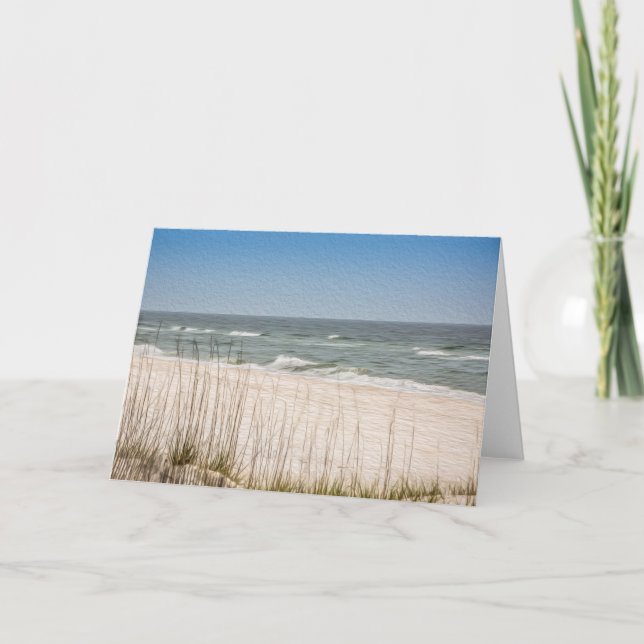 Gulf of Mexico Beach Card (Front)