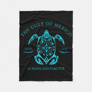 Gulf Of Mexico Est 1550  Fleece Blanket