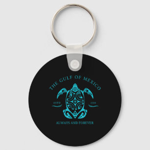 Gulf Of Mexico Est 1550 Keychain