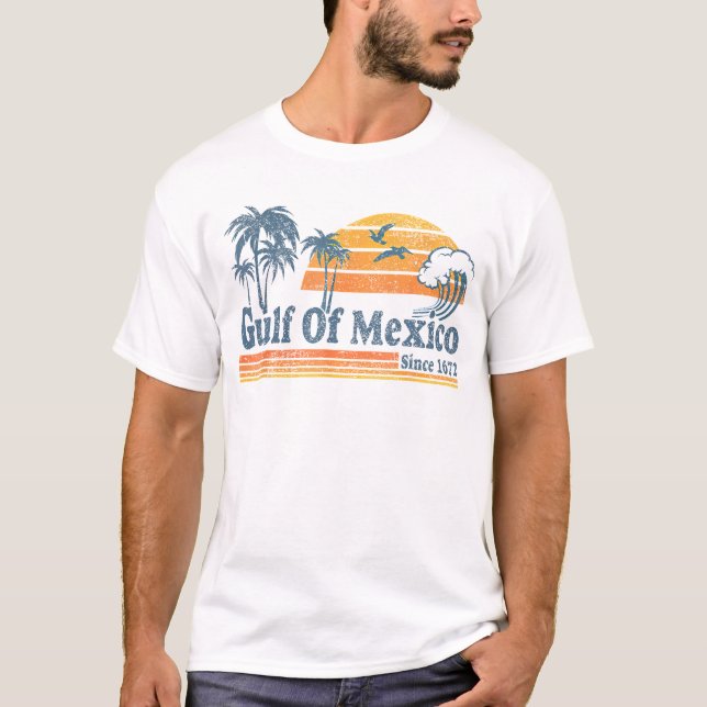 Gulf Of Mexico Flag forever T-Shirt (Front)