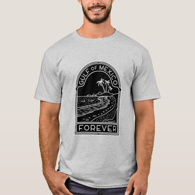 Gulf of Mexico Forever, Vacation  T-Shirt (Front)