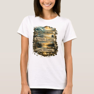 Gulf of Mexico Kennedy Centre Lake Ontario Locatio T-Shirt