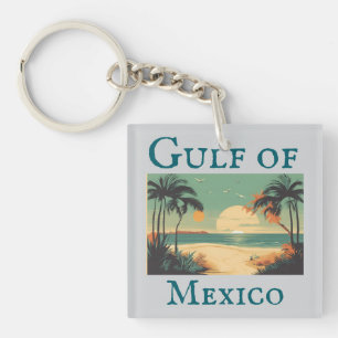 Gulf Of Mexico Keychain