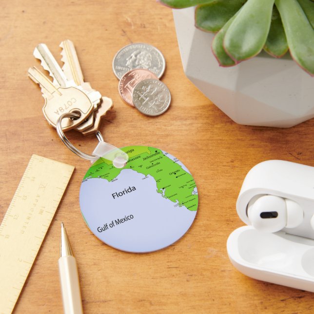 GULF OF MEXICO  KEYCHAIN (Desk)