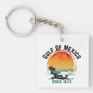 Gulf Of Mexico Keychain