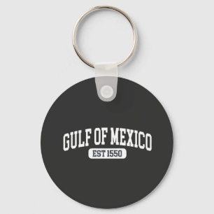 Gulf of Mexico Since 1550 America Humour Keychain