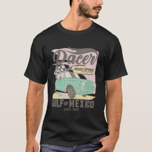 Gulf of Mexico Since 1550 Vintage Car Racing Gulf  T-Shirt