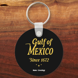 Gulf of Mexico Since 1672, Deep Dive into History Keychain