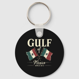 Gulf Of Mexico Since 1672 Retro Vintage T-shirt1.p Keychain