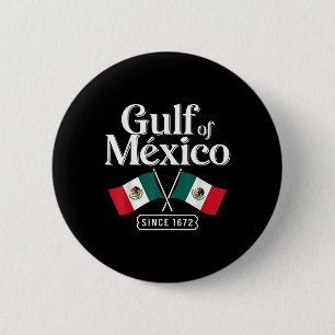 Gulf Of Mexico Since 1672 Trump 2025 Retro Vintage 2 Inch Round Button