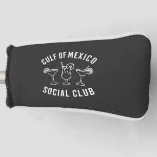 Gulf of Mexico Social Club Funny Retro Golf Head Cover