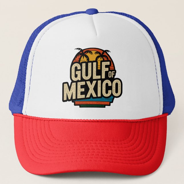 "Gulf of Mexico Spirit" 🔥 Trucker Hat (Front)