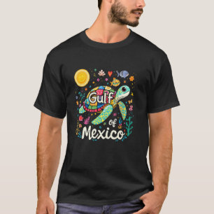 Gulf of Mexico Tee I Mexican Turtle Design for Men