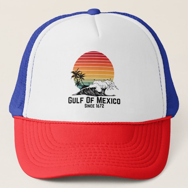 Gulf Of Mexico Trucker Hat (Front)