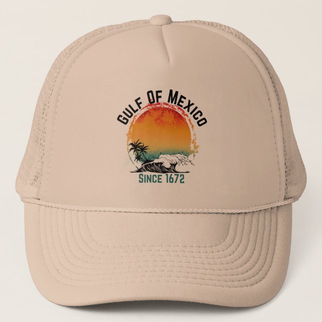 Gulf Of Mexico Trucker Hat (Front)