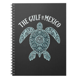 Gulf of Mexico Turtle Sea Latino Notebook