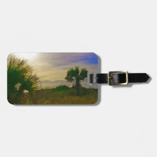 Gulf of Mexico View Caspersen Beach Luggage Tag