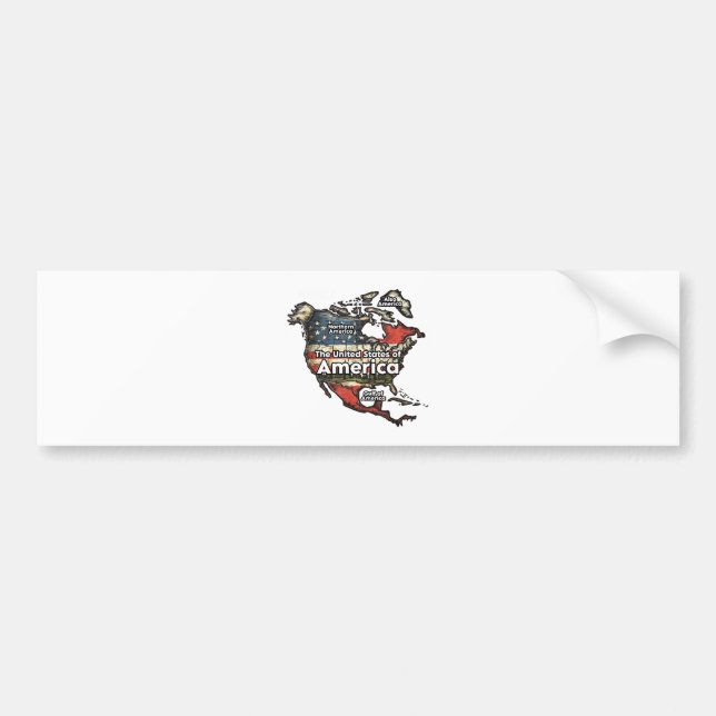 Gulf of United States of America Bumper Sticker (Front)