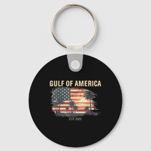 Gulf Of United States Of America Est 2025 Beach Re Keychain