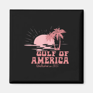 Gulf Of United States Of America Est 2025 Beach Re Magnet