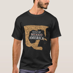 Gulf Of United States Of America Est 2025 Map Retr T-Shirt