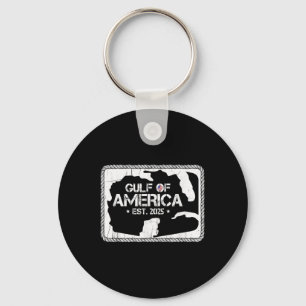 Gulf Of United States Of America Est 2025 Usa Amer Keychain