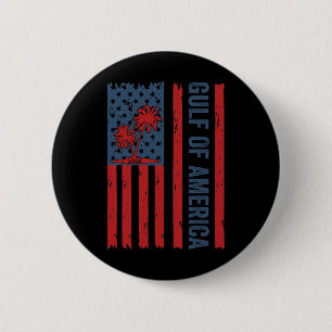 Gulf Of Us America Est 2025 Funny Gulf Of Usa Amer 2 Inch Round Button