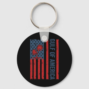 Gulf Of Us America Est 2025 Funny Gulf Of Usa Amer Keychain